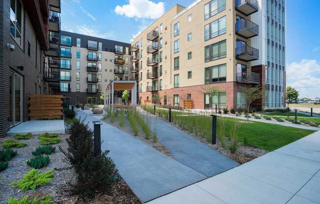 Outdoor Courtyard With Pergola