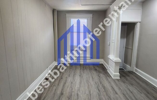 Conviently located 3 Bed 1 Bath Home in East Baltimore.