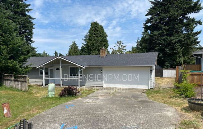 Modern 3-Bed, 1-Bath Home in Federal Way