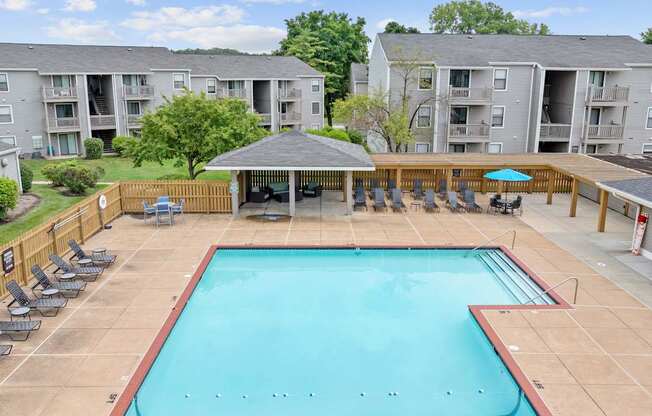 Outdoor Pool with Sundeck