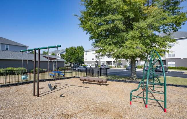 our apartments have a playground for your kids to play