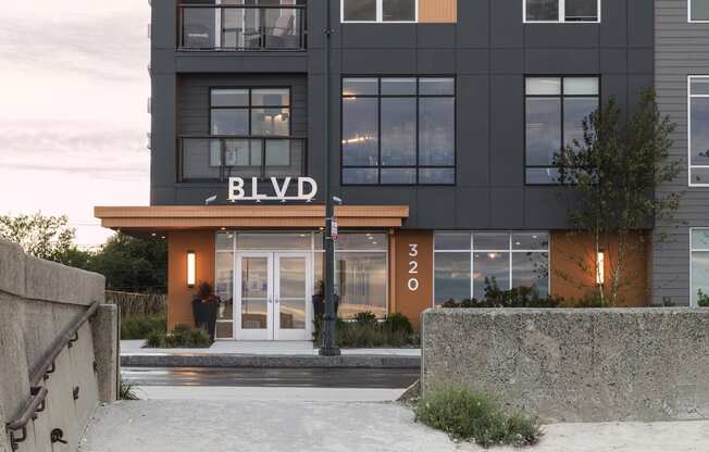 BLVD at Revere Beach Main Entryway