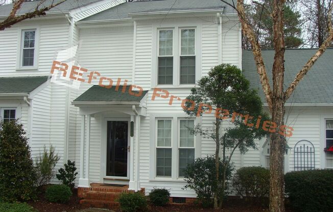 Charming 2-Story 2 BR Townhome @ Paxton Townhomes, Cary. Available Now!