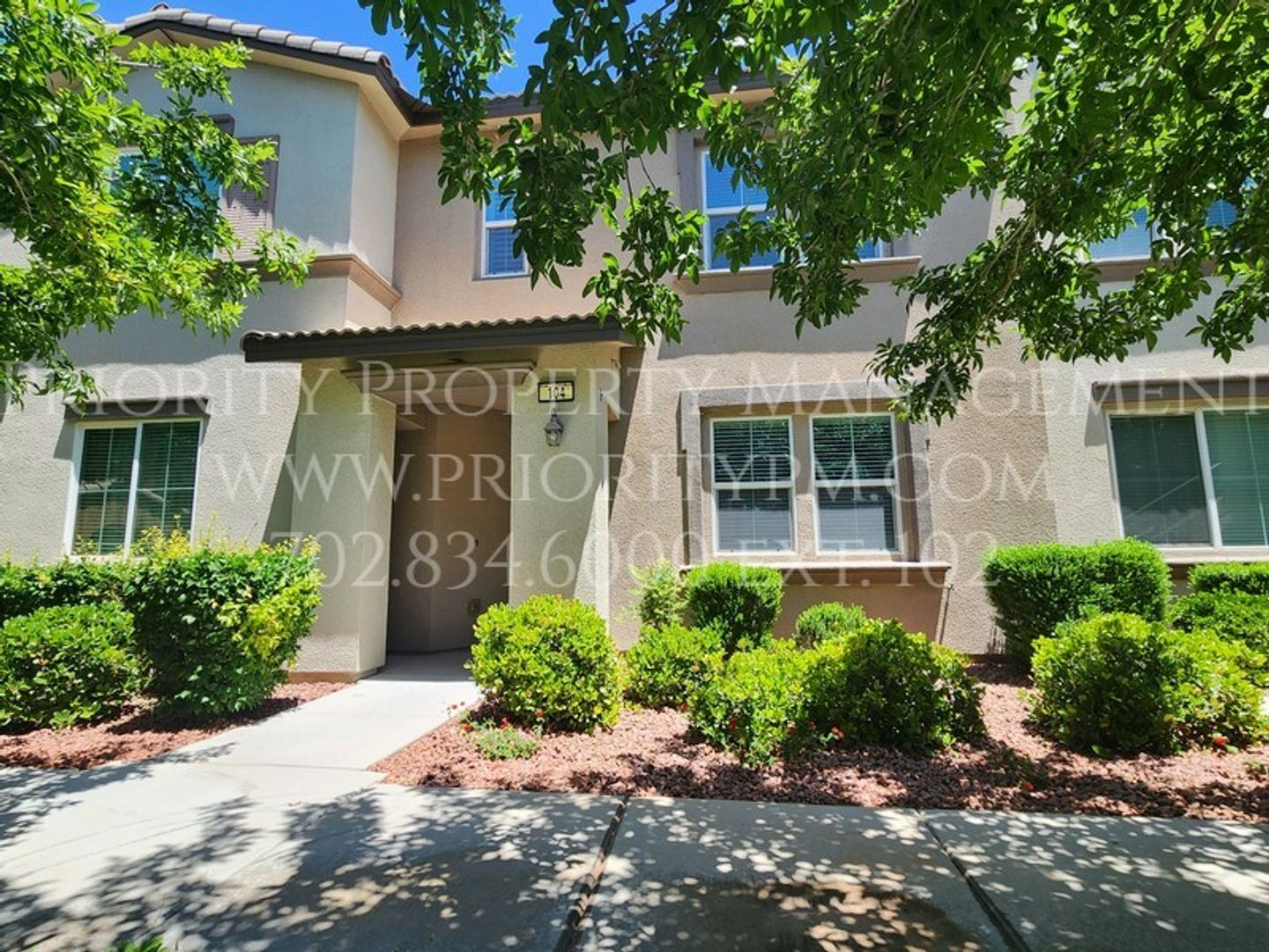 BEAUTIFUL 3 Bedroom WESTPARK CONDO IN SUMMERLIN WITH 2 CAR GARAGE!