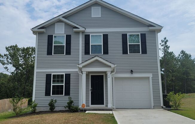 NEW LISTING- Newly Built 3 Bedroom, 2.5 Bath 2 Story Home Located Minutes from Fort Bragg & Shopping!