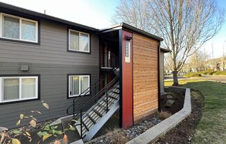 Spacious Second-Floor One Bedroom with Balcony, Stainless Steel Kitchen & Exterior Storage