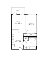 1 bed, 1 bath, 647 sqft, $3,691