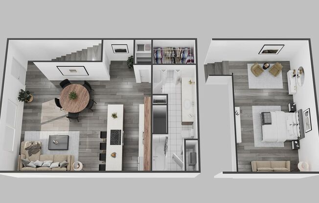 1 bed, 1 bath, 696 sqft, $1,150, Unit 64