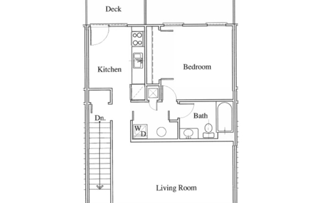 1 bed, 1 bath, 752 sqft, $2,195, Unit 253-04