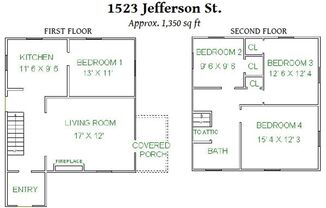 4 beds, 2 baths, $4,495