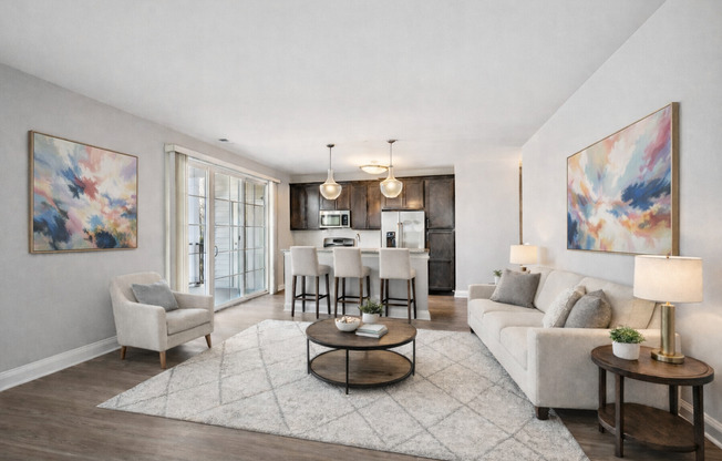 2 beds, 2 baths, 1,304 sqft, $3,484, Unit 3207