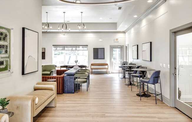 Modern Clubhouse at The Landings in Bellevue, NE
