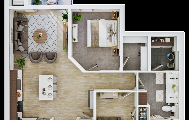 1 bed, 1 bath, 975 sqft, $2,245, Unit 240