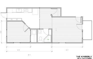 1 bed, 1 bath, 600 sqft, $995, Unit Unit 01 A600