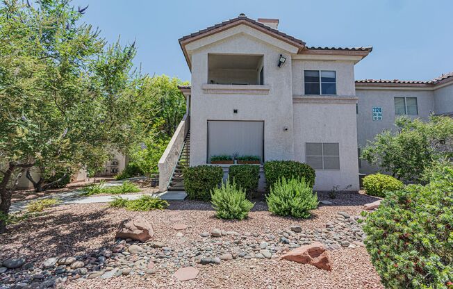 Upstairs condo in gated community
