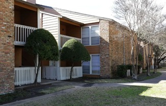 our apartments offer a walkway to the front door