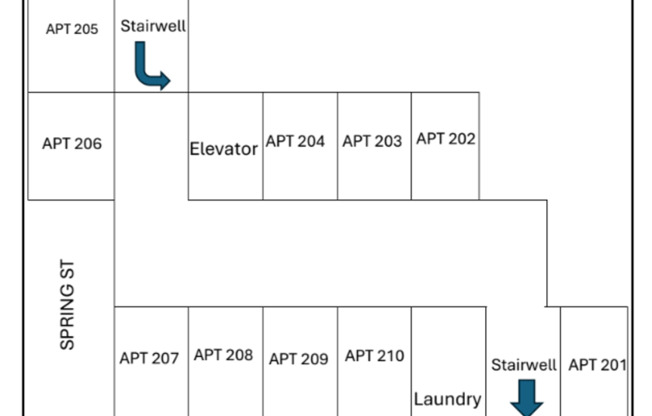 3 beds, 1.5 baths, 1,276 sqft, $2,899, Unit 45R-204