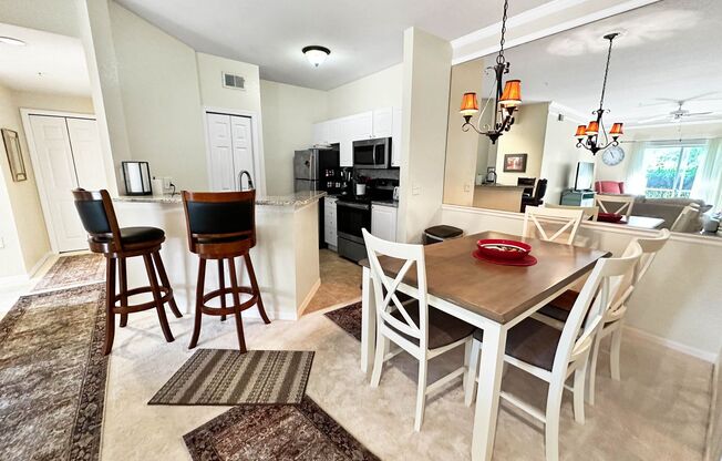 Fully Furnished, Bright 1 Bed 1 Bath Ground Floor Unit In Beautiful Palmer Ranch!!!