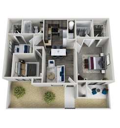 3 beds, 2 baths, 1,000 sqft, $1,880