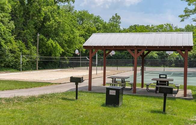 Picnic Area at Hilltop Apartments, Cincinnati