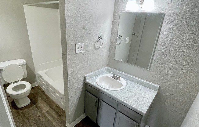 Renovated Bathroom with Vanity