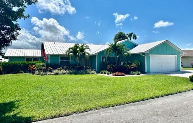 Palm City Home with Dock and Lift