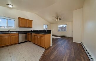 3 beds, 2 baths, 1,090 sqft, $1,750, Unit B