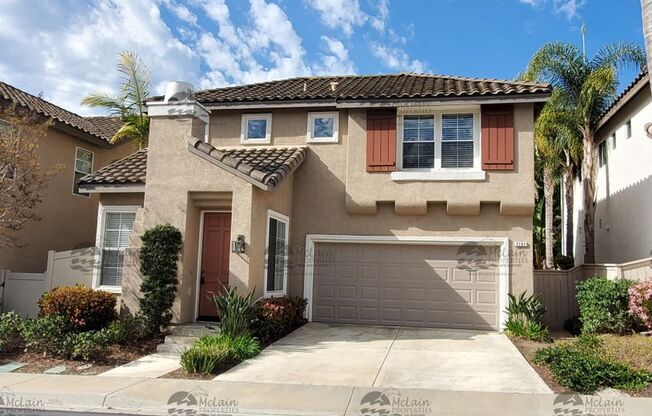 3 BD/2.5BA, Two Story Home in Carlsbad
