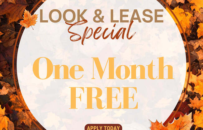 One month free rent