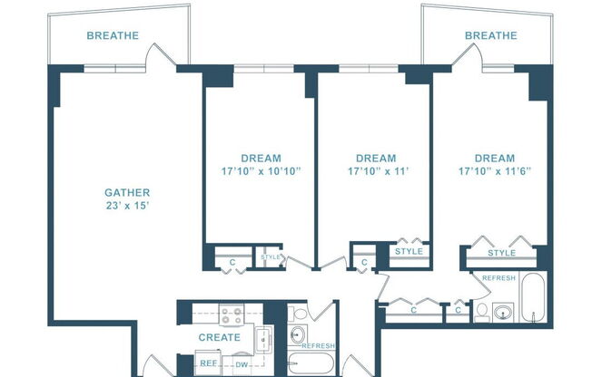 3 beds, 2 baths, 1,500 sqft, $4,777