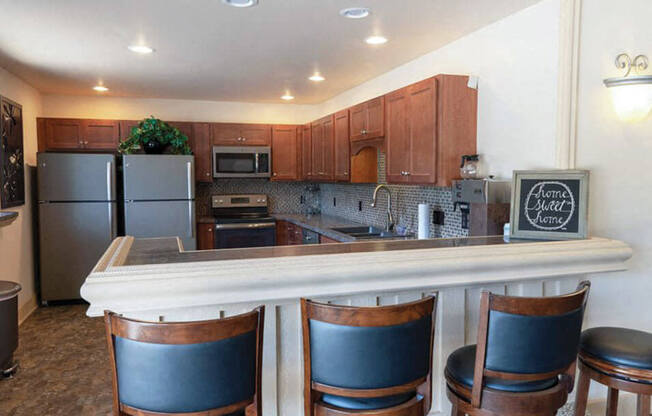 clubhouse kitchen in Grand Blanc