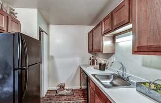 kitchen at avalon place apartments