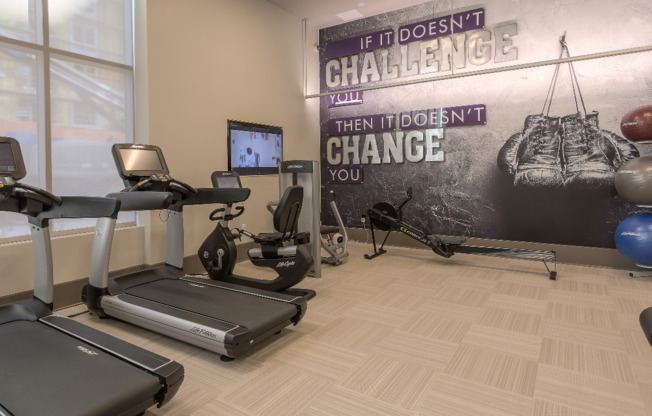 Fitness made easy with convenience of our on site fitness center