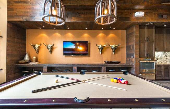 Billiards Table at Aviator West 7th, Fort Worth, 76107