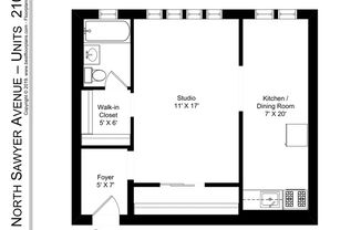 Studio, 1 bath, 547 sqft, $1,250