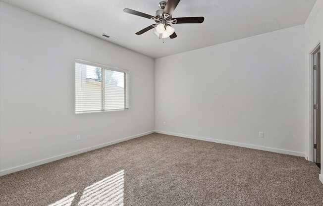 Carpeted Bedroom at Verraso Village Townhomes, Meridian, Idaho