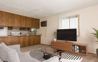 Living Room With Kitchen at Harrison and Richfield, Grand Forks, ND