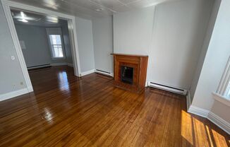 Large one bedroom second floor with bonus space