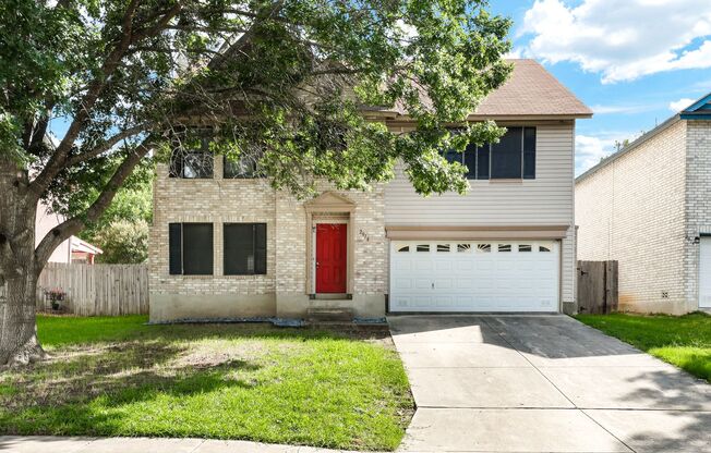Recently Renovated Two-Story Backing to Greenbelt