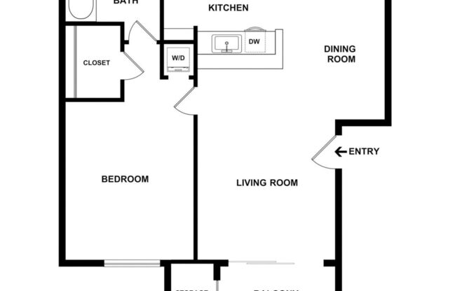 1 bed, 1 bath, 750 sqft, $2,428
