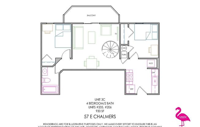 4 beds, 2 baths, 1,094 sqft, $2,220