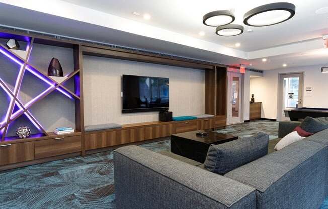 Residents Lounge at 470 Manhattan, New York