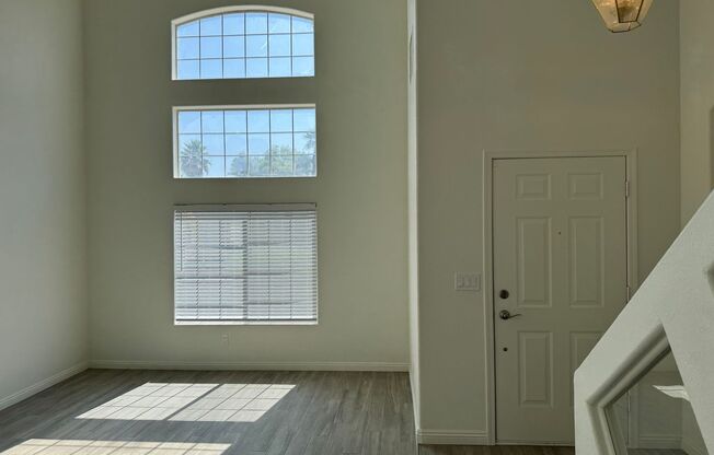 New flooring and kitchen. No neigbors behind you. Downstairs bedroom