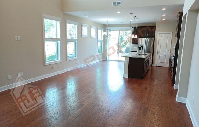 Luxury 5 Bedroom, 3 Bath, 2-Car Garage End Unit Townhouse w/1st level Primary Suite + Guest Suite @ Green Hope Crossing, Cary, Available Feb 7th!