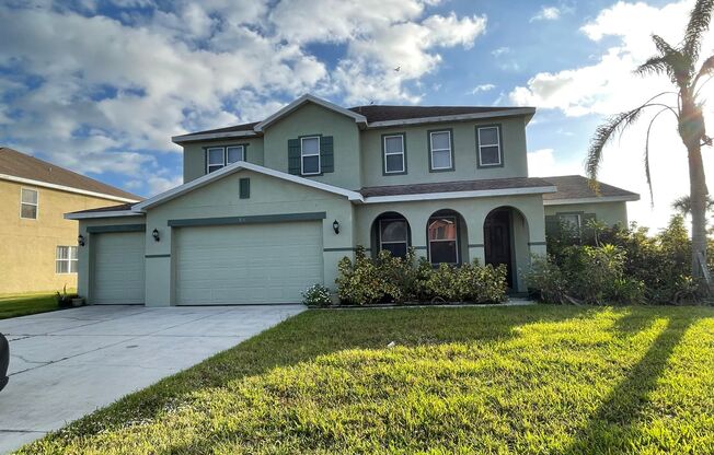 Gated Lake Front- 4 Bedrooms with loft- 3 car Garage