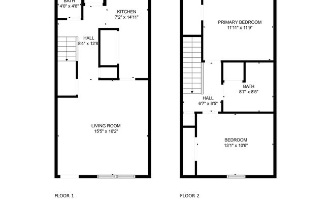 2 beds, 1.5 baths, $750, Unit 3702 Hereford Lane - C