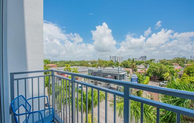 Balcony at Altis Little Havana, Miami, FL, 33135