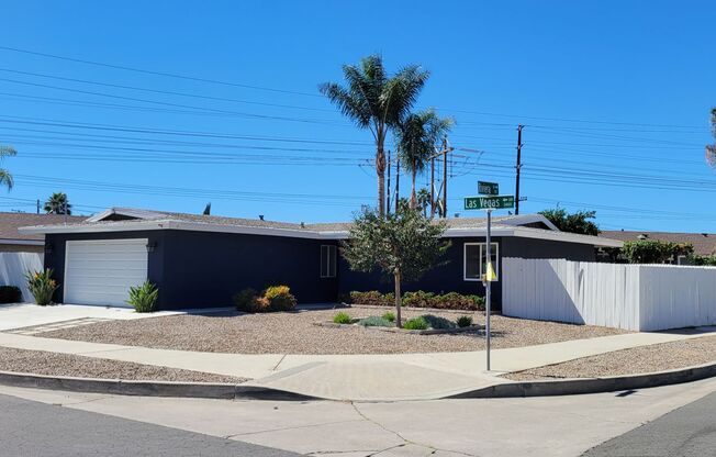 Beautifully complete remodeled single-story home for rent!