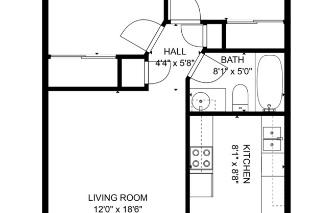 2 beds, 1 bath, 800 sqft, $1,495, Unit Unit 15