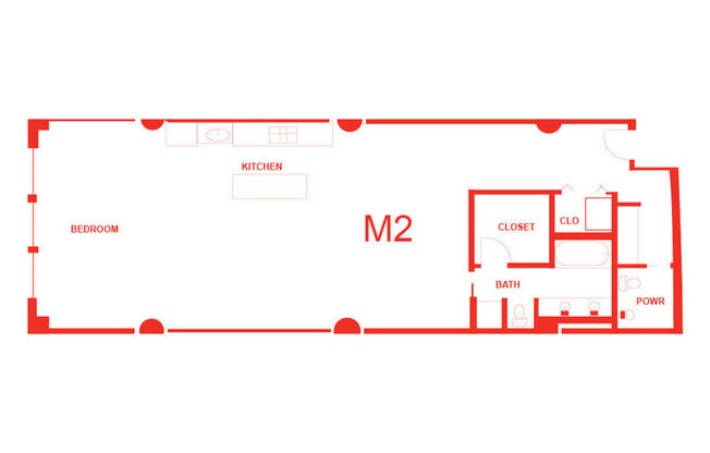 1 bed, 1.5 baths, 1,400 sqft, $3,250, Unit 402
